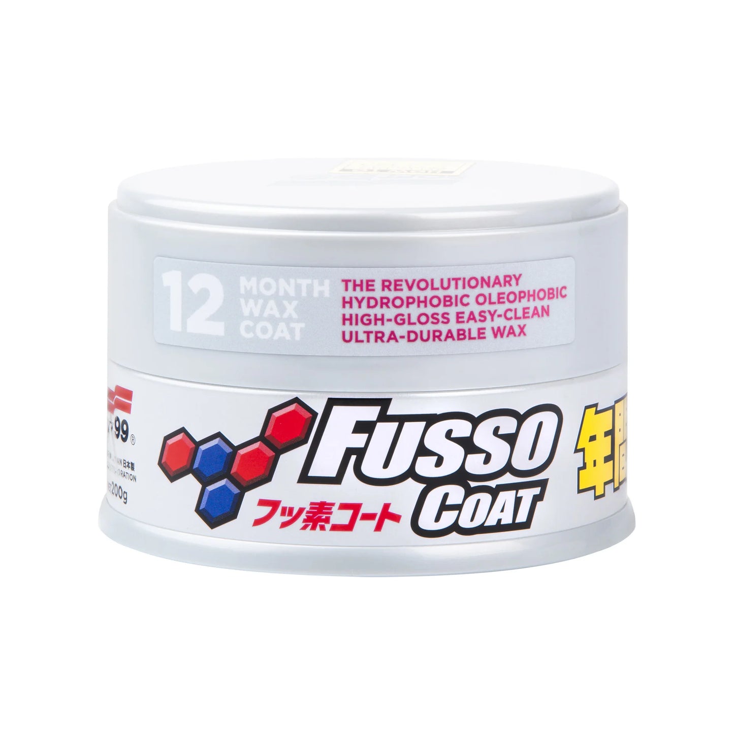Soft99: Fusso Coat 12 mesi per vernici chiare | 200g