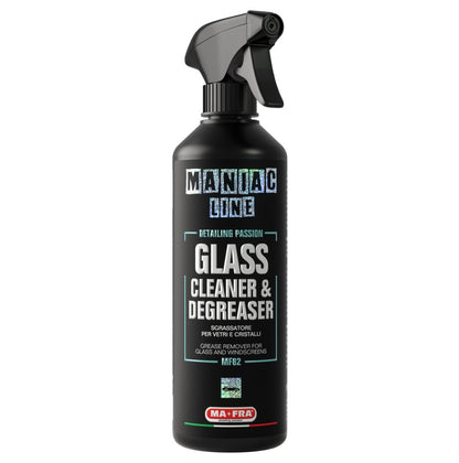 Maniac Line: Glass Cleaner | Sgrassatore per vetri e cristalli