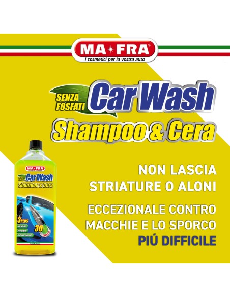 Mafra: Car Wash Shampoo e Cera